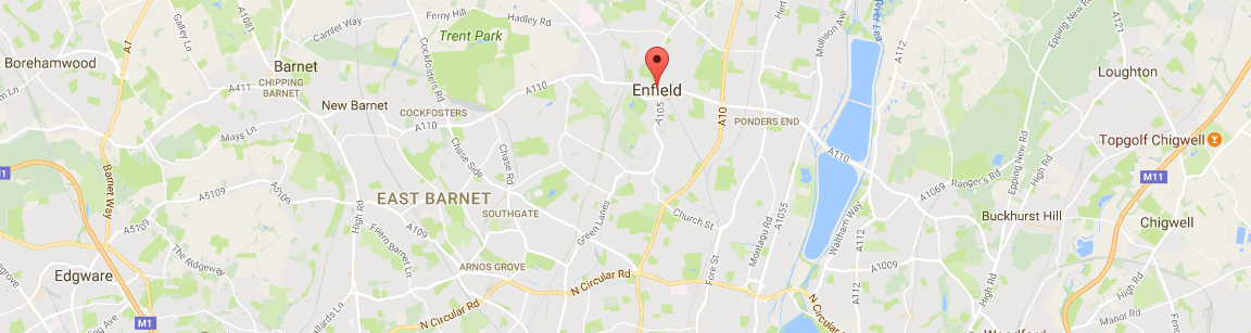 Enfield map
